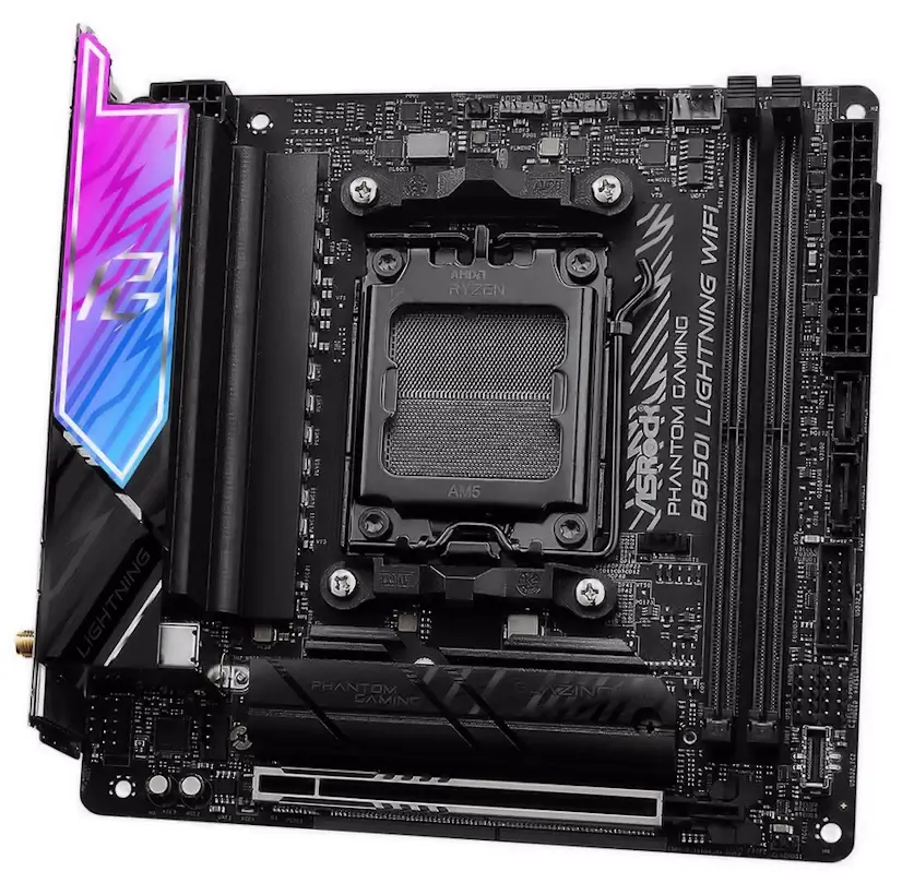 Belvis de Jarama PC - Montaje Placa Base ASRock B850I Lightning WIFI Belvis de Jarama