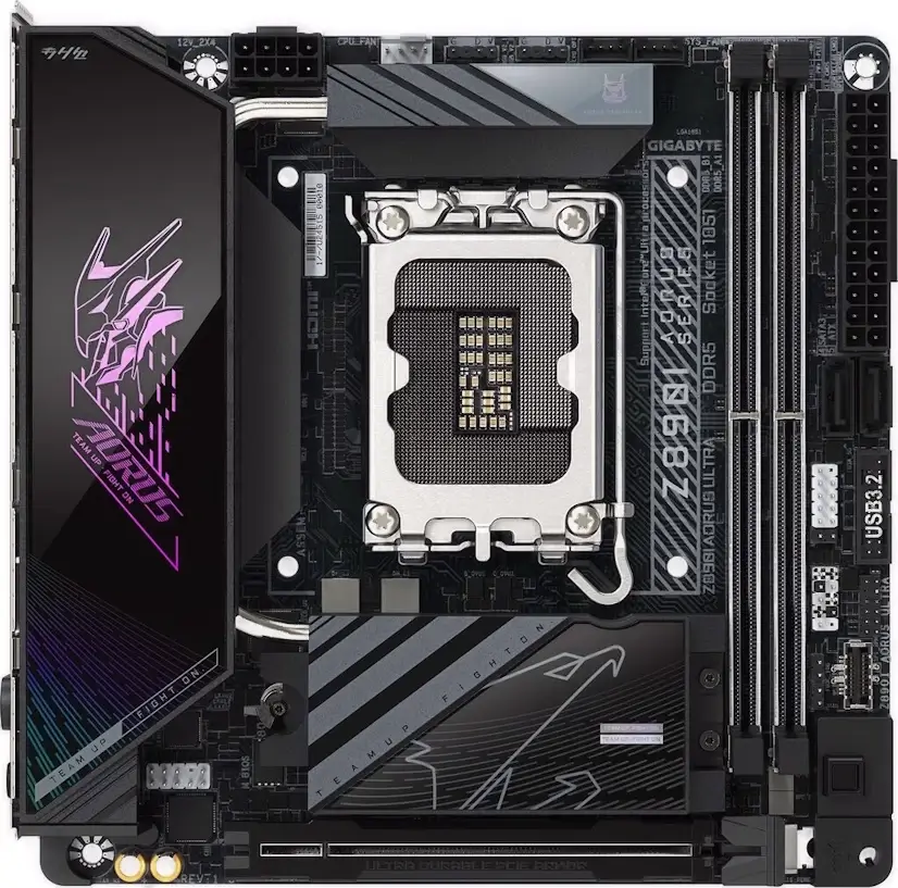 Montaje Placa Base Gigabyte Z890I AORUS ULTRA Gaming PC Belvis de Jarama